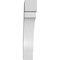 Ekena Millwork 5 1/2-in. W x 22-in. D x 30-in. H Merced Architectural Grade PVC Knee Brace BRCP055X22X30MRC - alternate 6